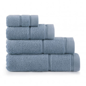 Prosop, Queen Albastru, 100% Bumbac Organic, 650g