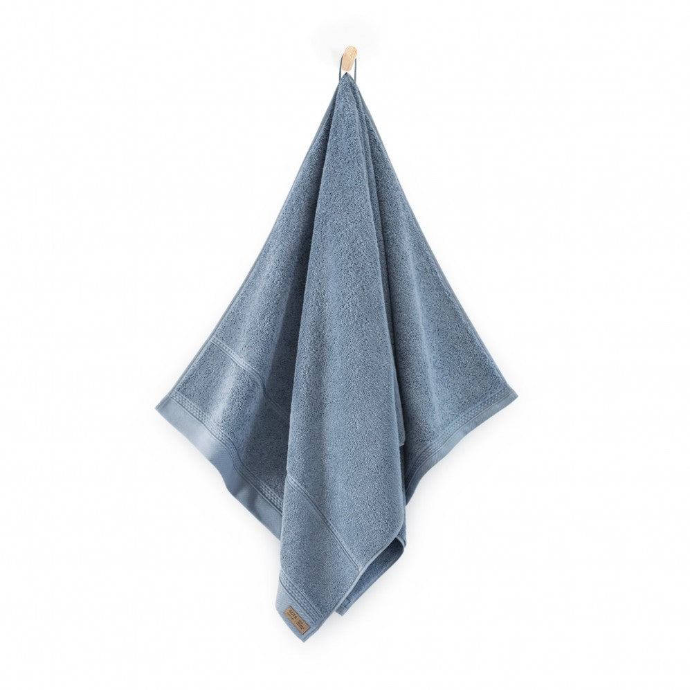 Prosop, Queen Albastru, 100% Bumbac Organic, 650g