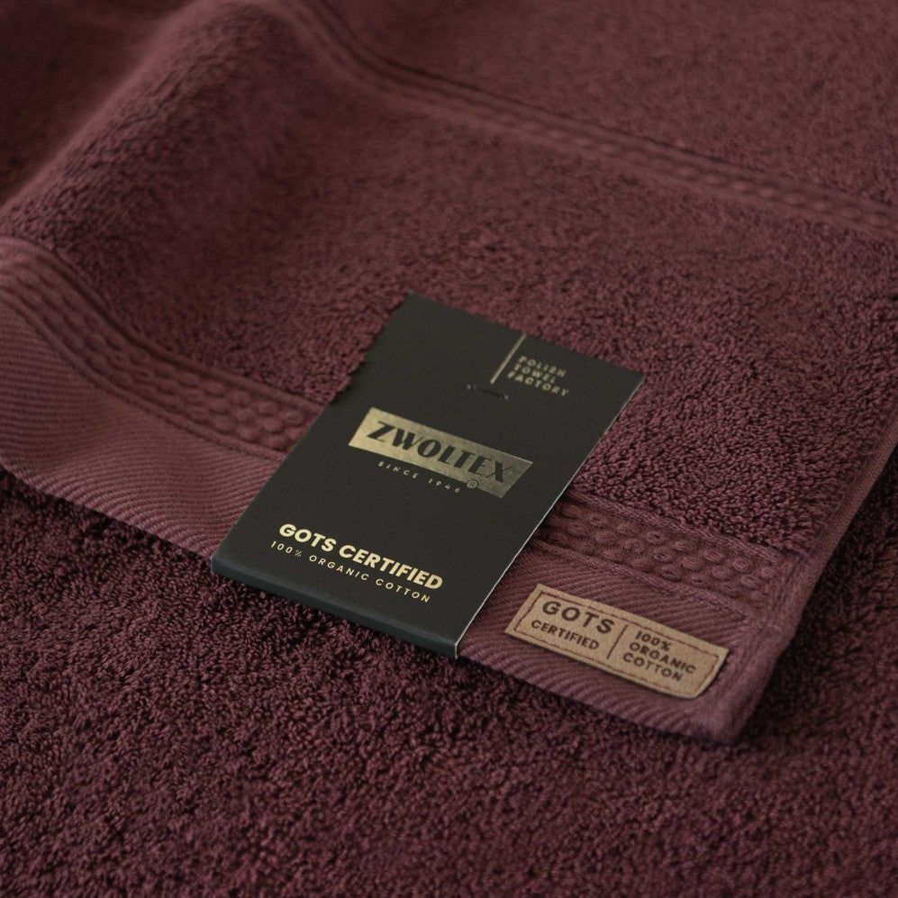 Prosop, Queen Bordo , 100% Bumbac Organic, 650g