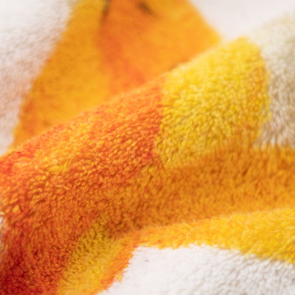 Prosop artistic, FRUNZĂ DE LĂMÂIE, 100% Bumbac Organic, 650g