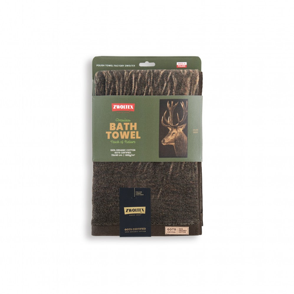 Prosop artistic, Cerb, 100% Bumbac Organic, 600g