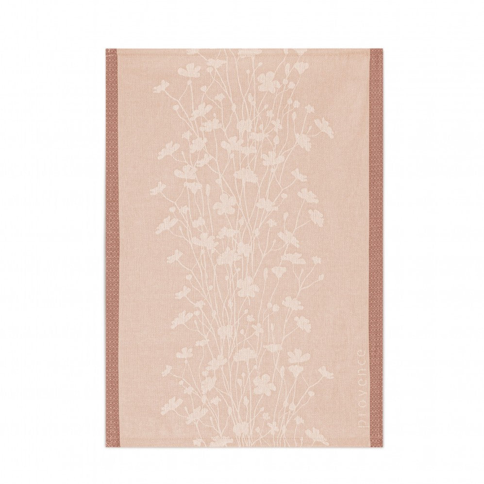 Prosop de bucătărie, Provence Le Pre Roz, Bumbac Clasic, 200g