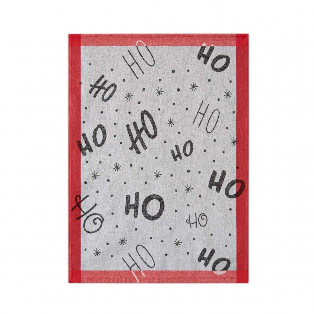 Set de bucătărie HO HO HO Roșu, 50x70, 200g