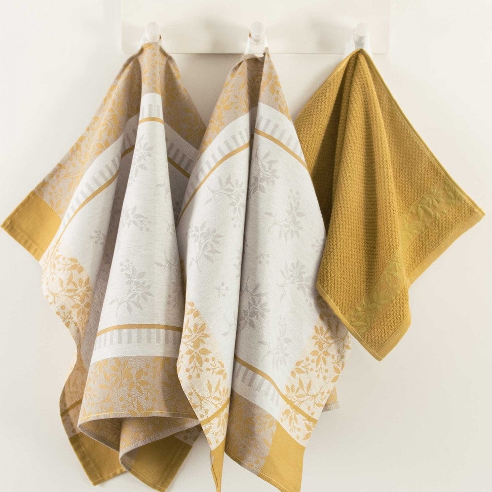 Set de bucătărie ROWN ASH galben 50x70 30x50 200/360g