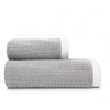 Prosop, OSLO 2 ecru/gri 50x100, Bumbac Organic, 550GSM