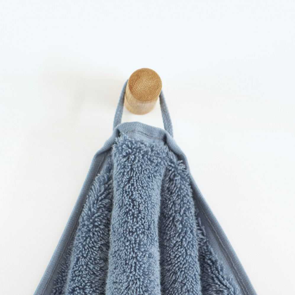 Prosop, Queen Albastru, 100% Bumbac Organic, 650g