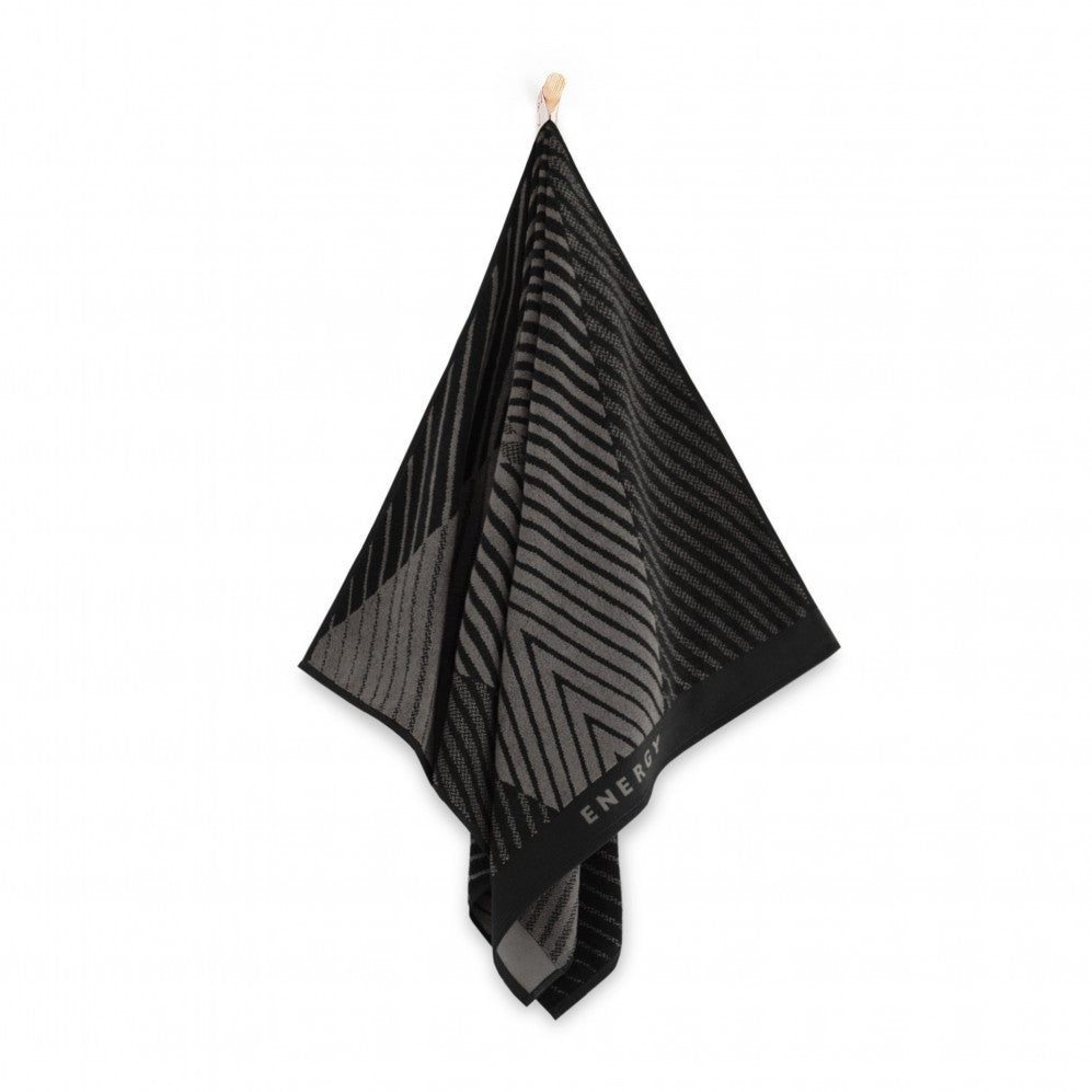 Prosop, Energy AB Negru 70x140, Bumbac Egiptean, 430GSM