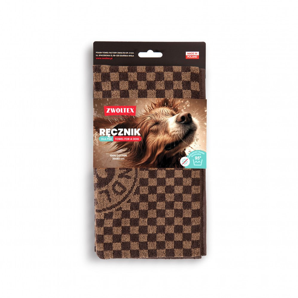 Prosop Good Dog Maro 30x80, Bumbac Egiptean, 400GSM