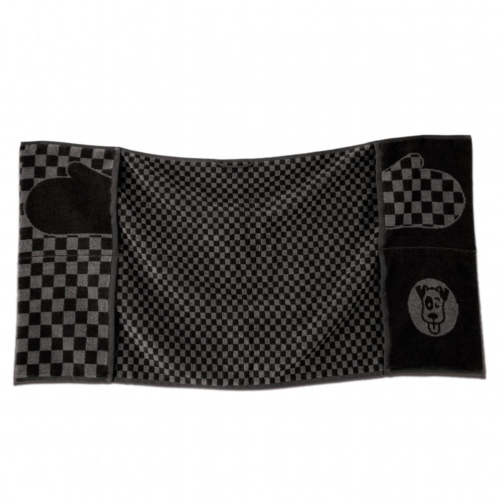 Prosop Good Dog Negru 50x100, Bumbac Egiptean, 400GSM