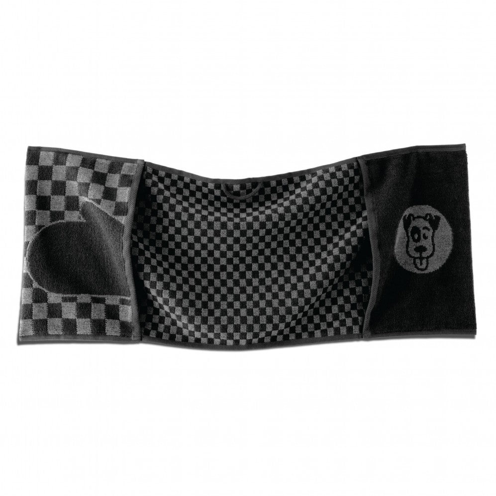 Prosop Good Dog Negru 30x80, Bumbac Egiptean, 400GSM
