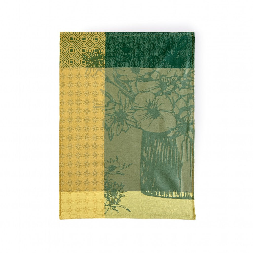 Prosop de bucătărie, BOUQUET Verde, 100% Bumbac Organic, 240g