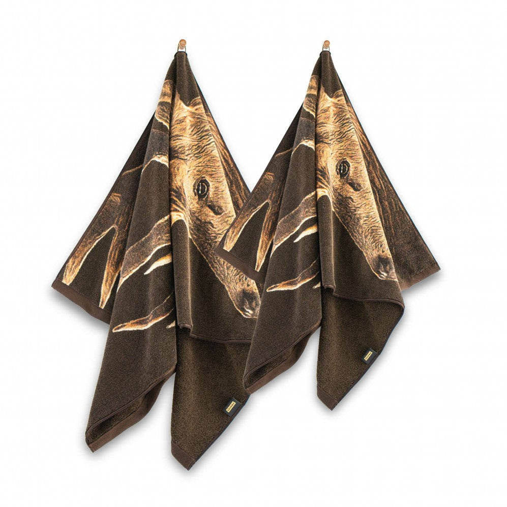 Prosop artistic, Cerb, 100% Bumbac Organic, 600g