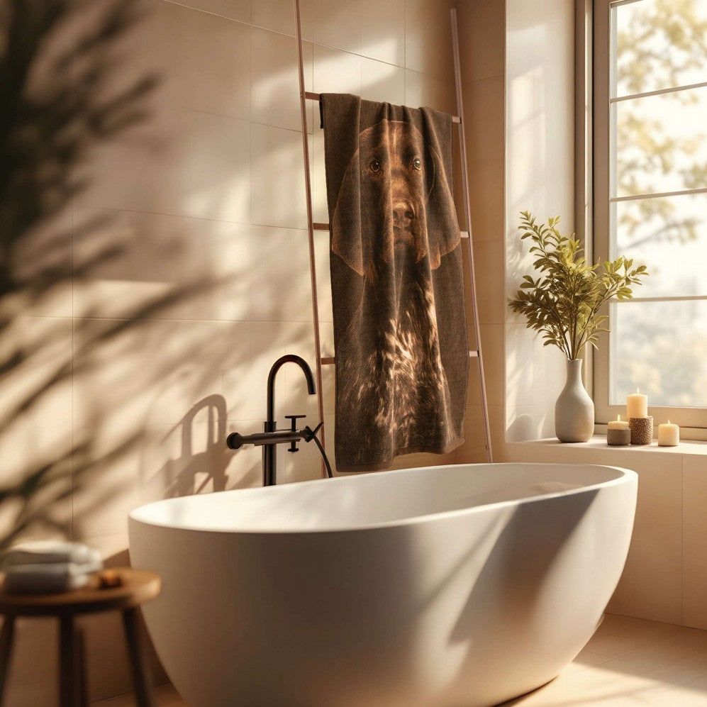 Prosop artistic, Caine  Viszla, 100% Bumbac Organic, 600g