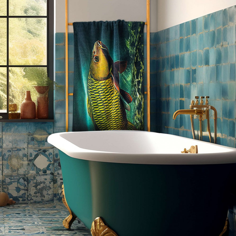 Prosop artistic, Crap, 100% Bumbac Organic, 600g