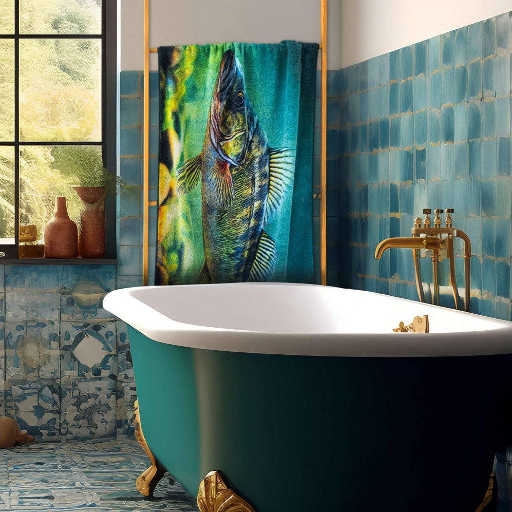 Prosop artistic, Salau, 100% Bumbac Organic, 600g