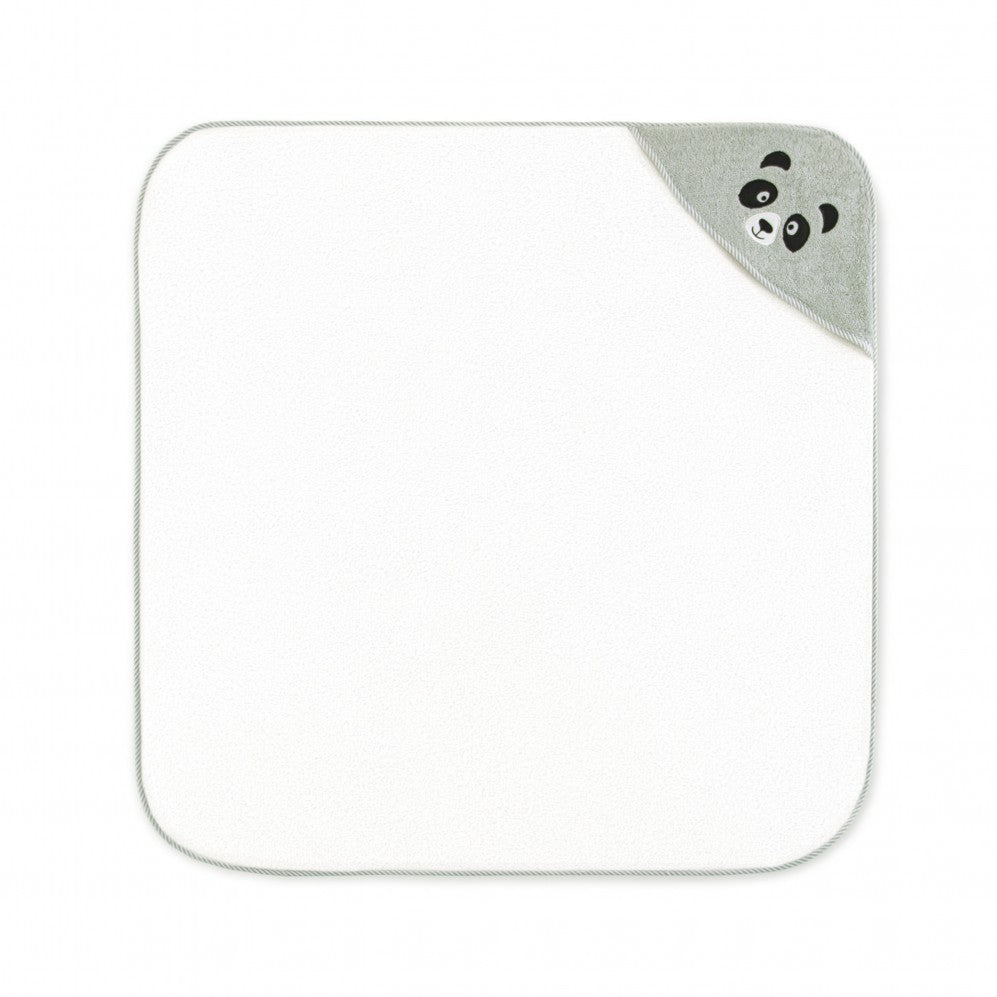 Prosop cu glugă pentru bebeluși, Panda, Bumbac Egiptean, 350g