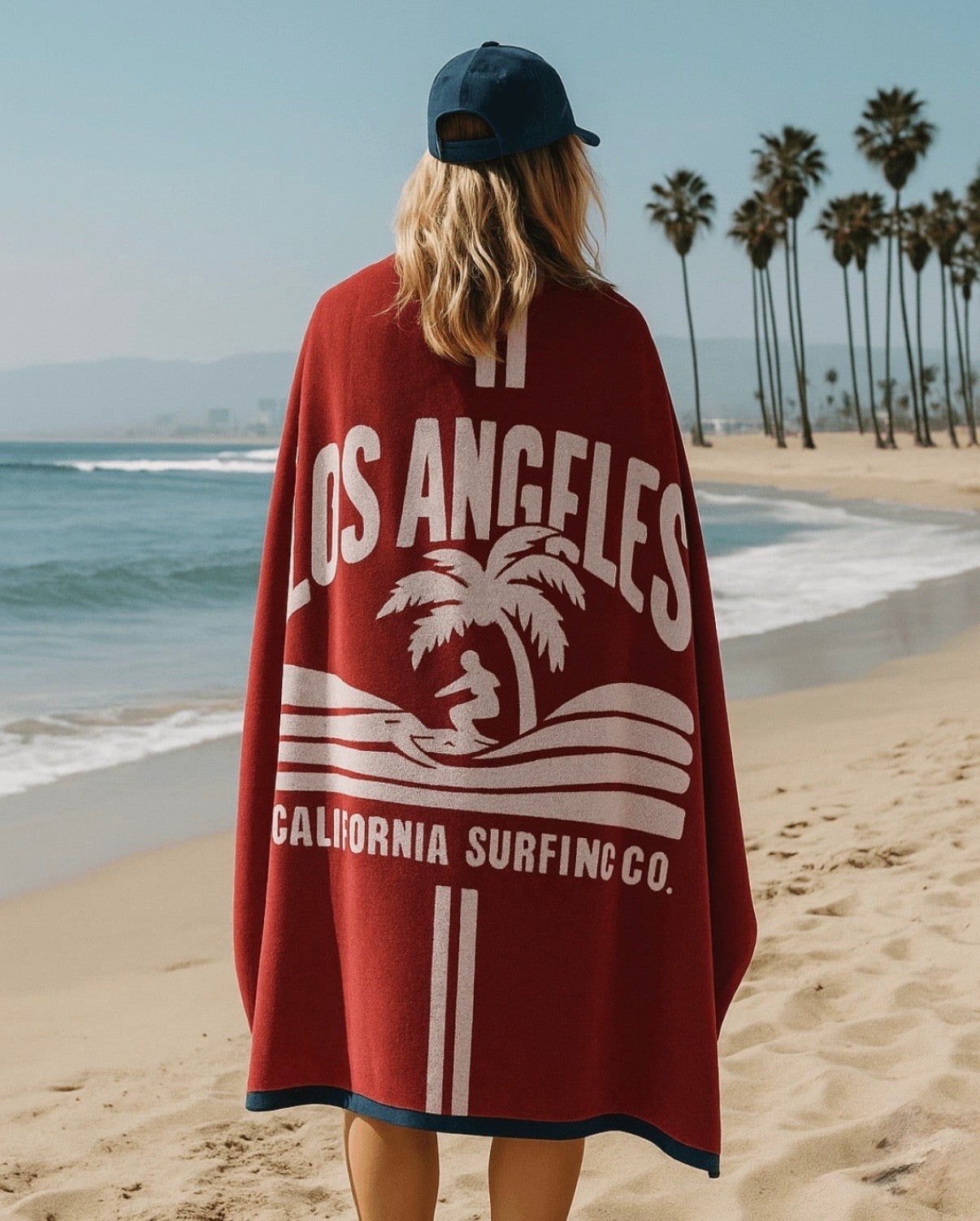 Prosop LOS ANGELES bordo 100x160 380GSM