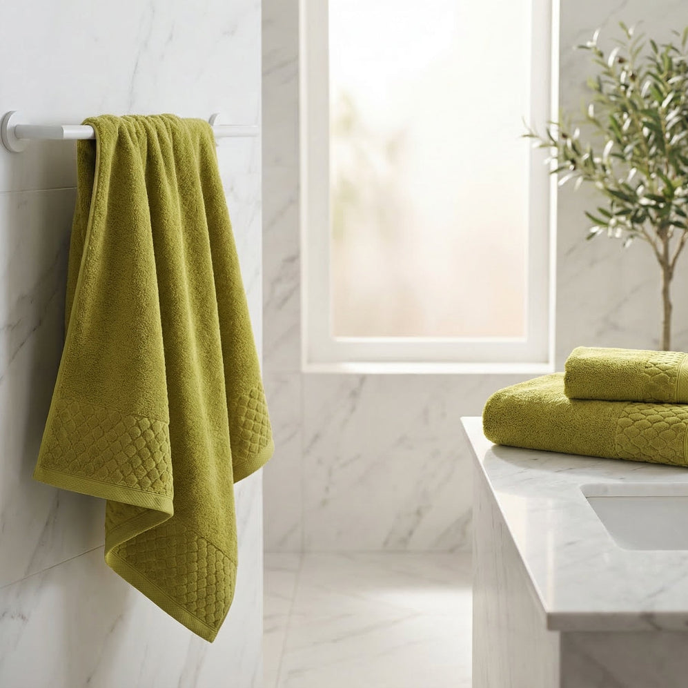 Prosop, Carlo AB Celadon 70x140, Bumbac Egiptean, 500GSM Prosoape de baie