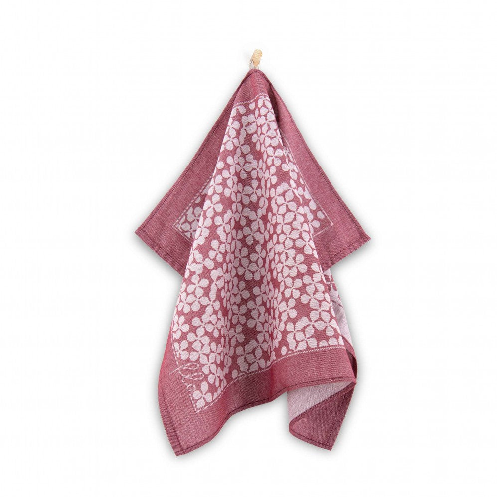 Set de bucătărie Flores HT+ Vișiniu 50x70 200/360g Seturi Cadou