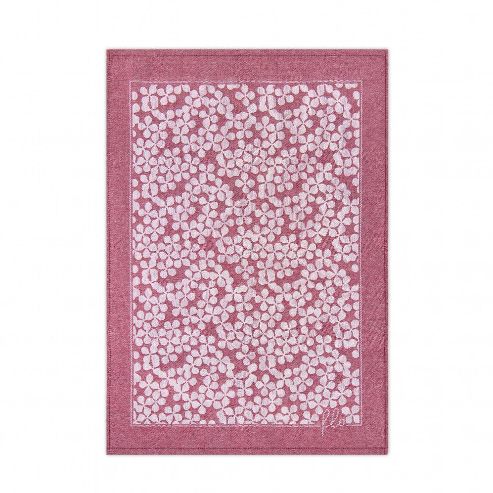 Set de bucătărie Flores HT+ Vișiniu 50x70 200/360g Seturi Cadou