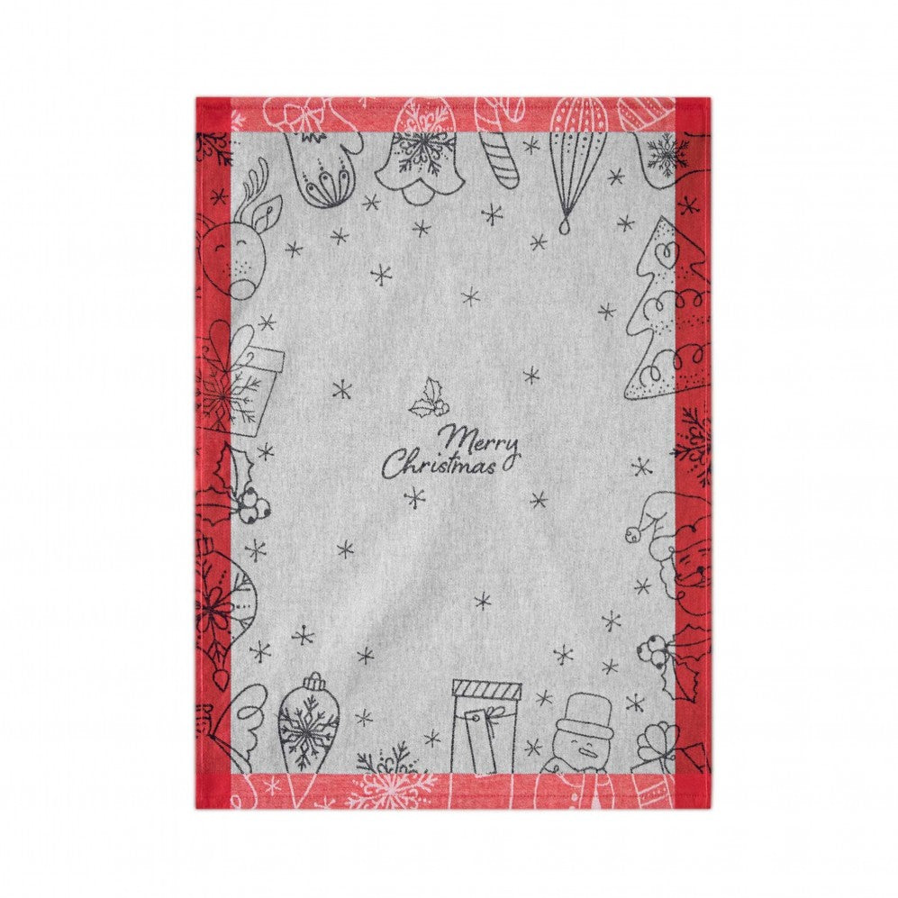 Set de bucătărie HO HO HO Roșu, 50x70, 200g