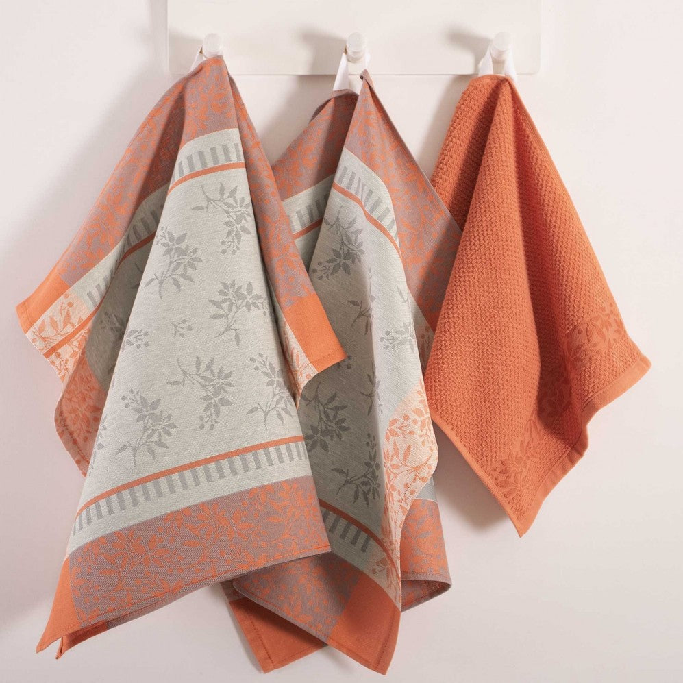 Set de bucătărie ROWN ASH portocaliu 50x70 30x50 200g