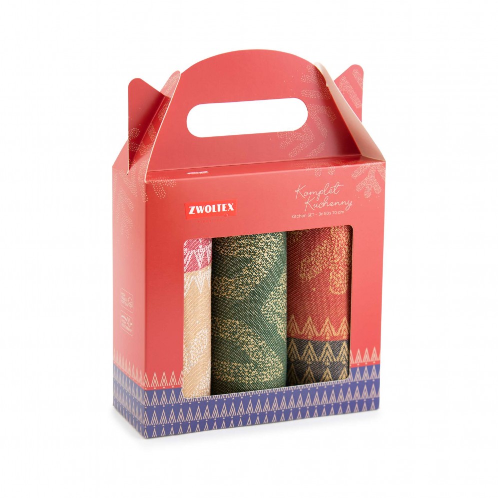 Set de bucătărie Snow Flake, 50x70 3buc, 200g Seturi Cadou