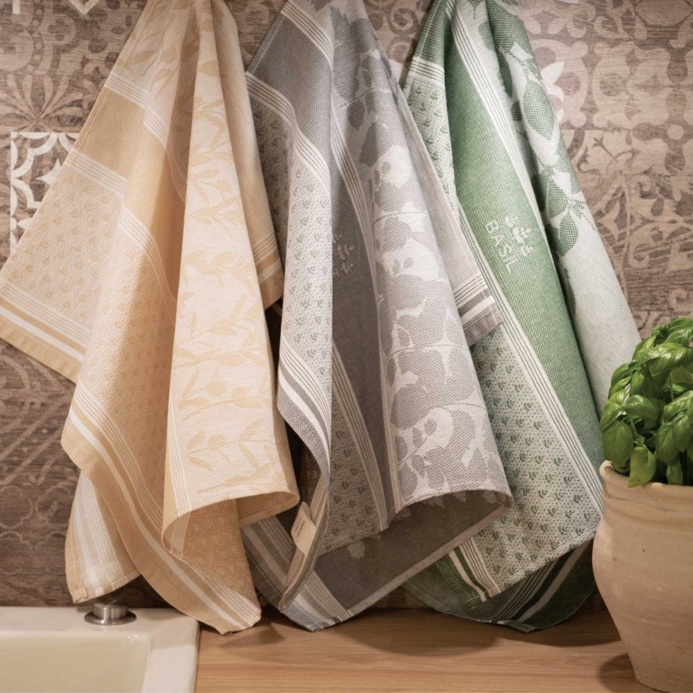 Set de bucătărie Herbs verde 50x70 200g Seturi Cadou