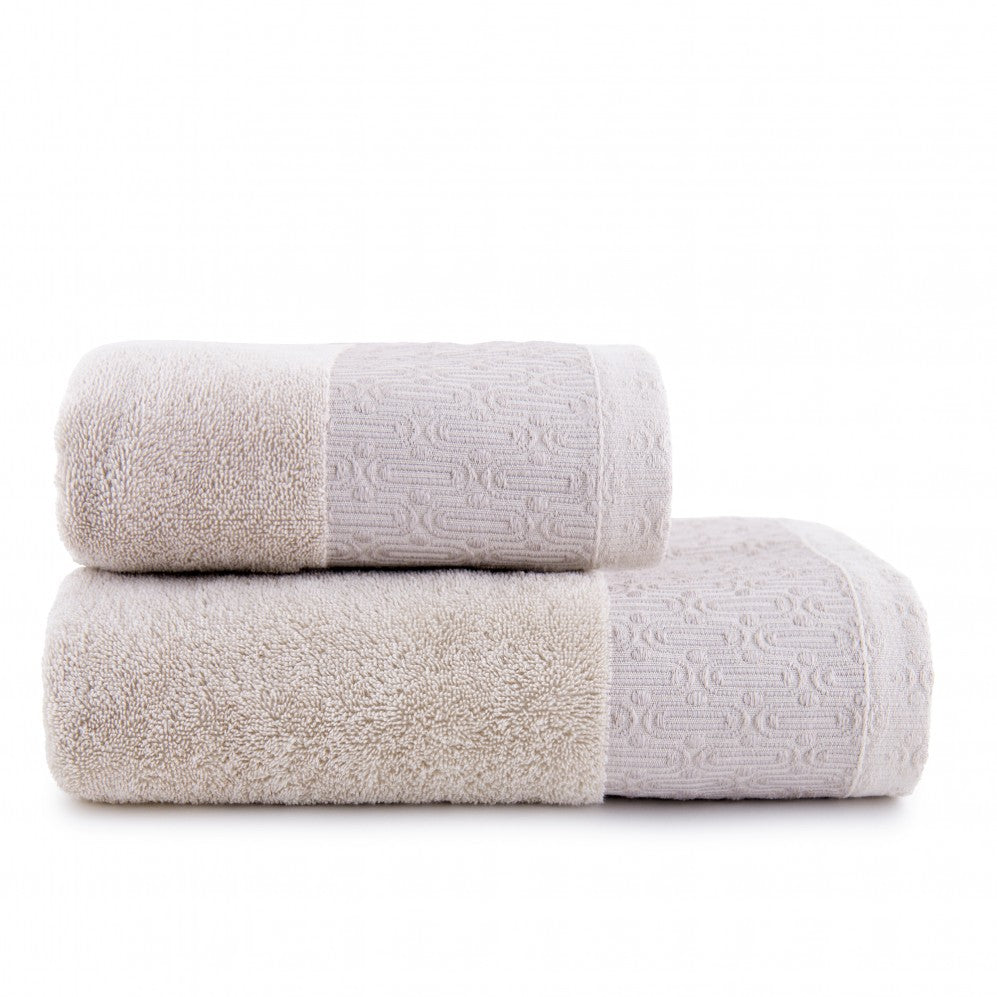 Set prosoape Artdeco Bej 50x90+70x140 450g Seturi Cadou