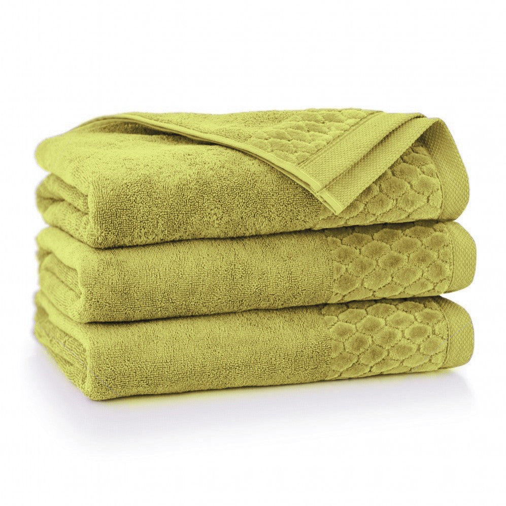 Set prosoape CARLO AB Celadon 30x50 50x100 70x140 500GSM