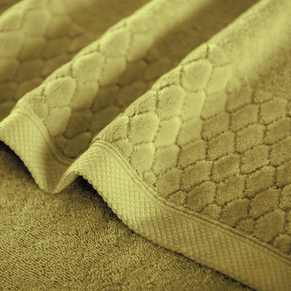 Set prosoape CARLO AB Celadon 30x50 50x100 70x140 500GSM