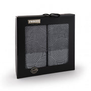Set prosoape HOLOGRAM Grafit 50x90+70x140 450GSM