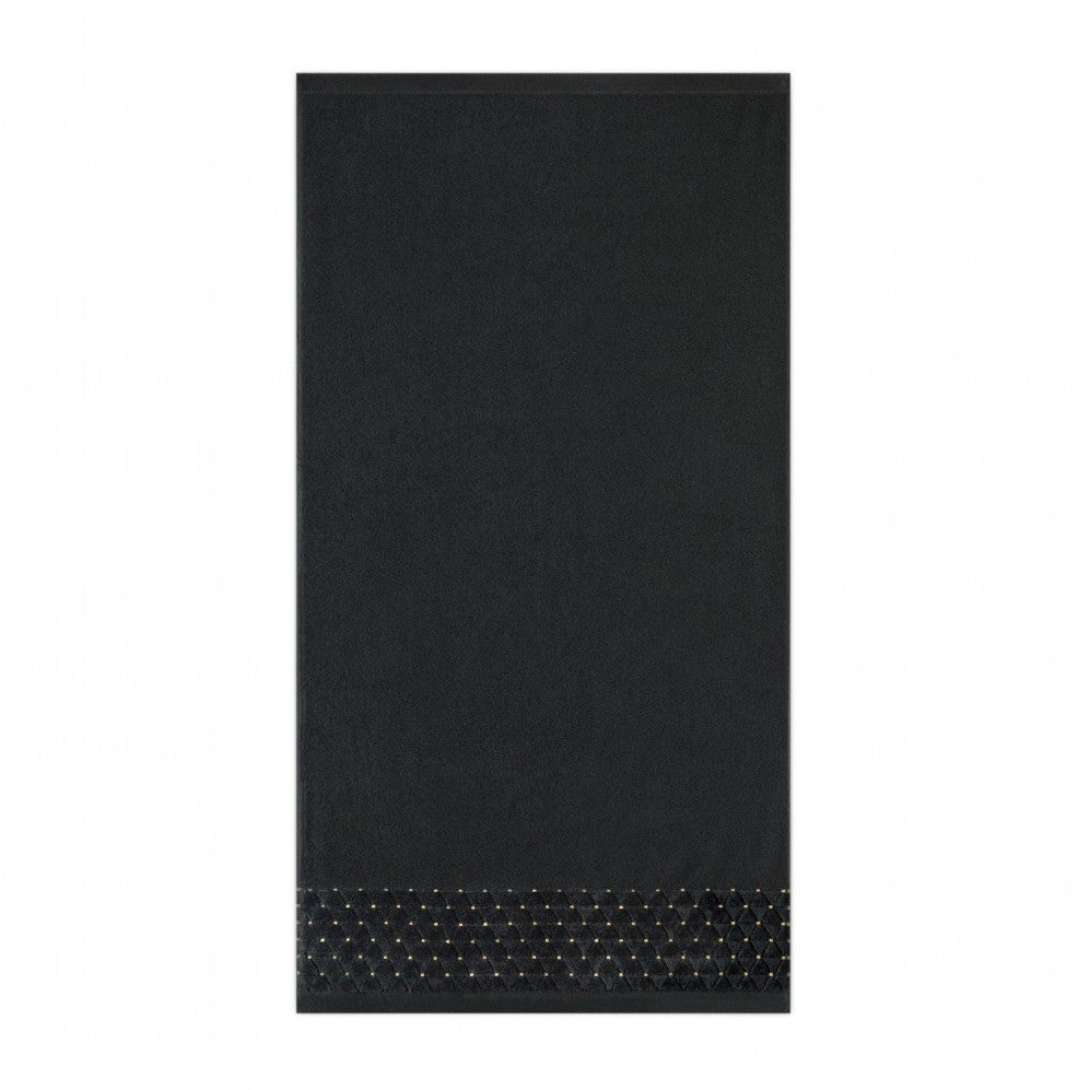 Set prosoape OSCAR AB negru 30x50 50x100 70x140 500g