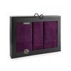 Set prosoape PAULO AB Violet 30x50 50x100 70x140 500GSM