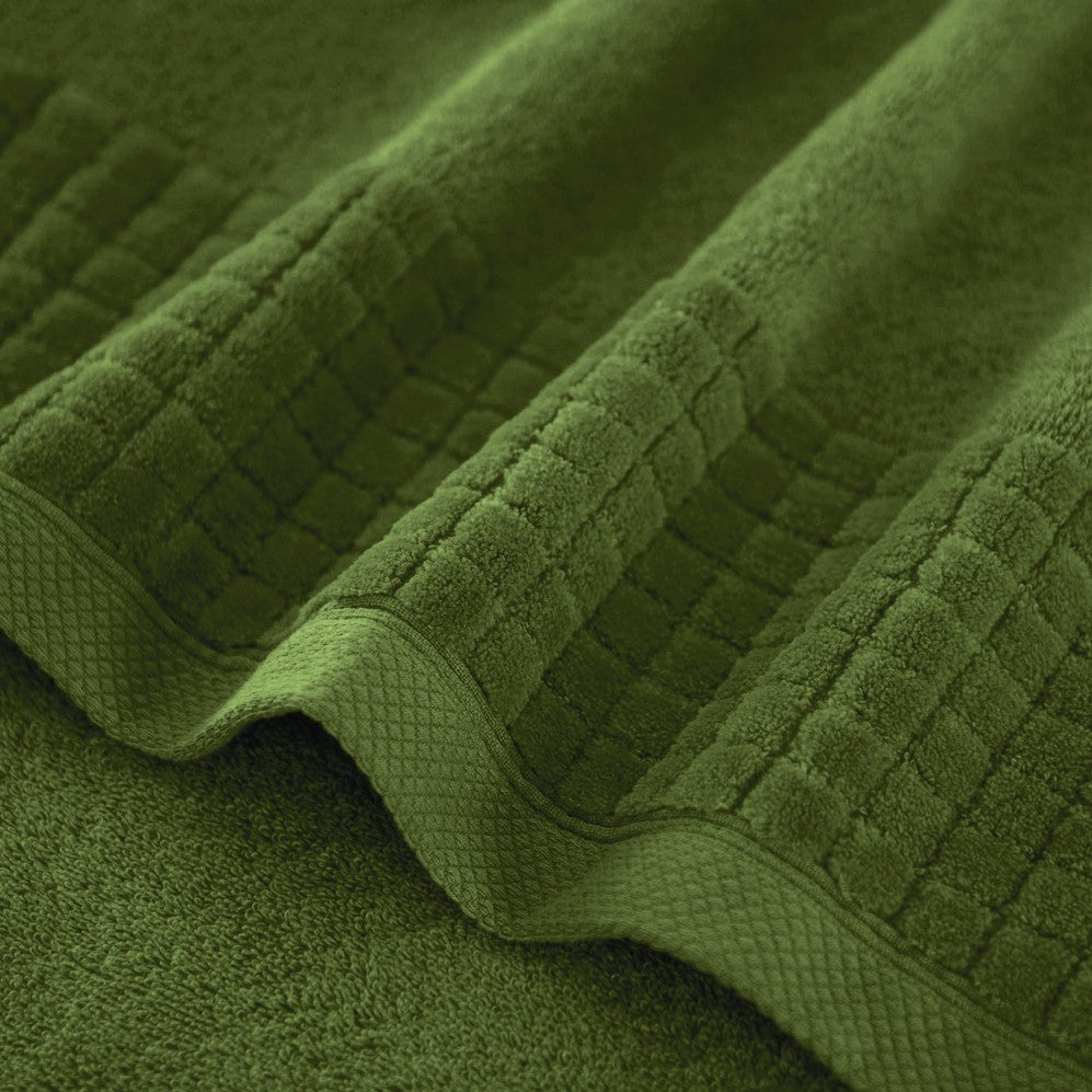 Set prosoape PAULO AB Verde 30x50 50x100 70x140 500GSM