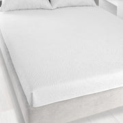 Cearșaf Jacquard Tulipan 6 Alb 150x205 275GSM