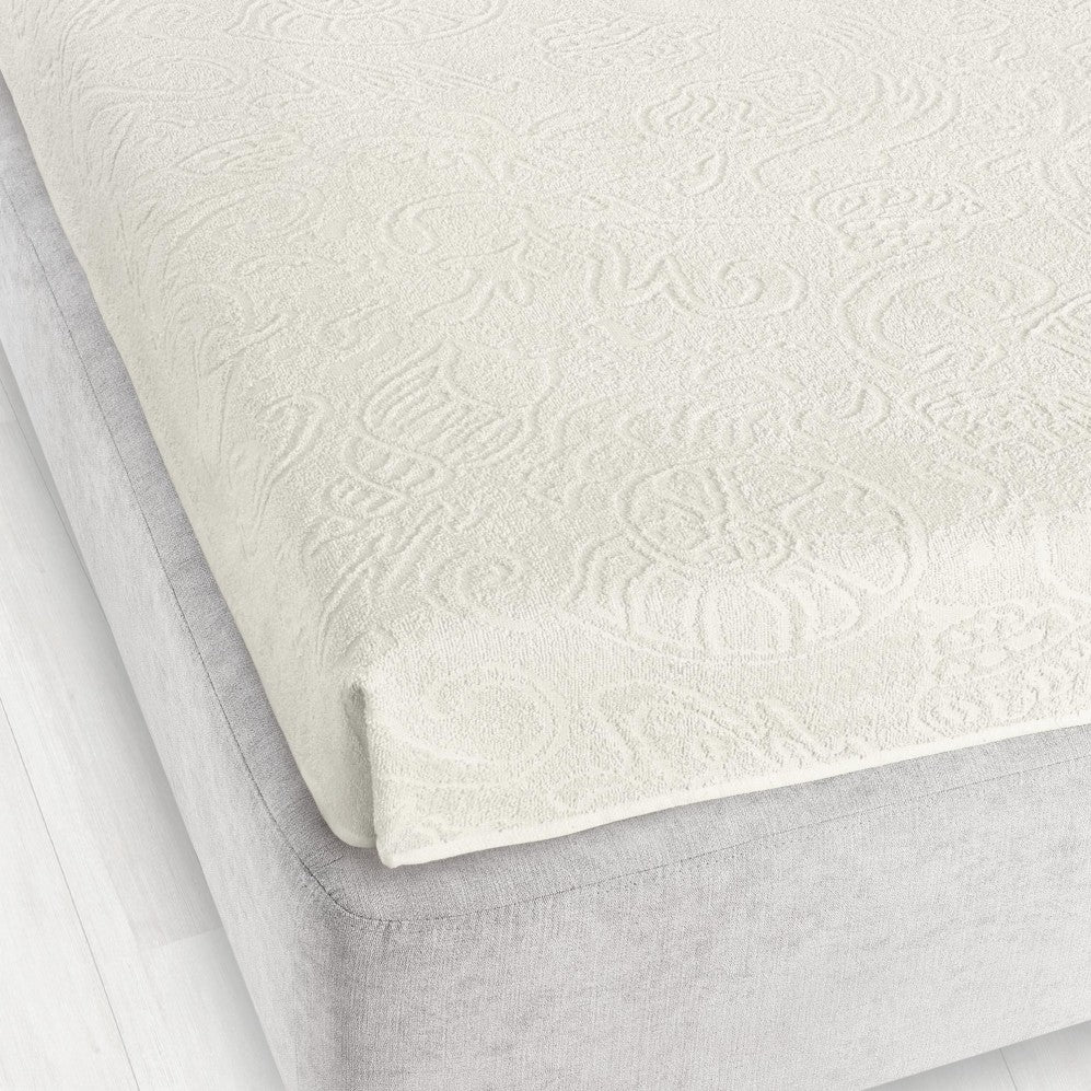Cearșaf Jacquard Tulipan 6 Ecru 150x205 275GSM