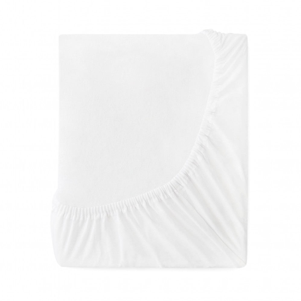 Cearșaf cu elastic JERSEY Alb 90x200 90x200 Cearsaf pat