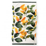 Prosop artistic, FRUNZĂ DE LĂMÂIE, 100% Bumbac Organic, 650g