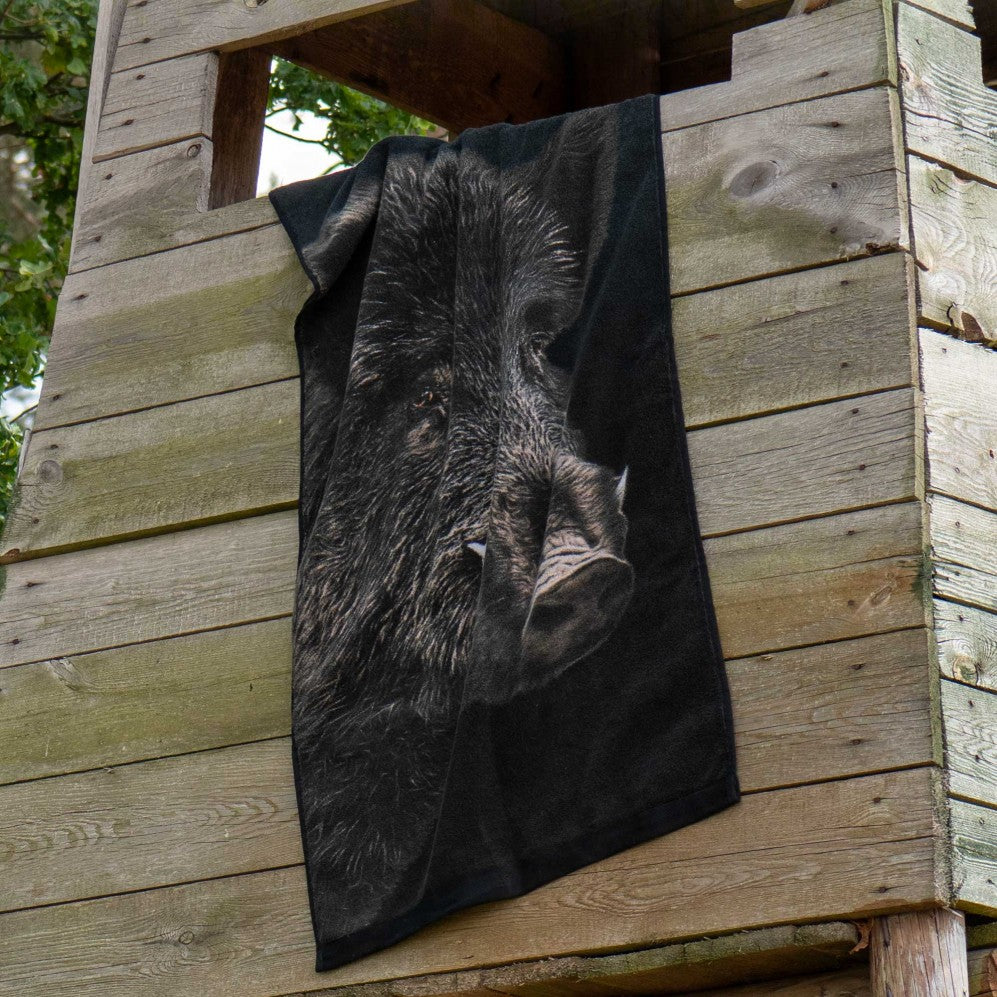 Prosop artistic, Porc Mistreț, 100% Bumbac Organic, 600g