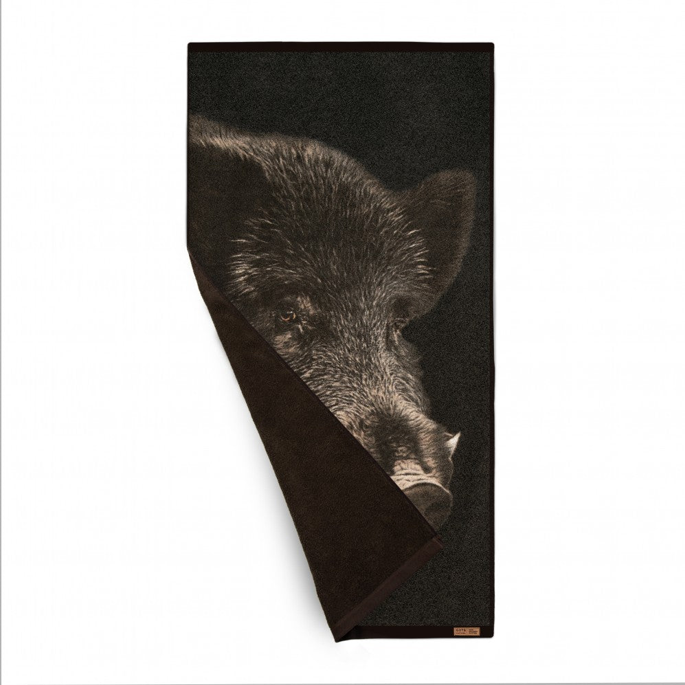 Prosop artistic, Porc Mistreț, 100% Bumbac Organic, 600g