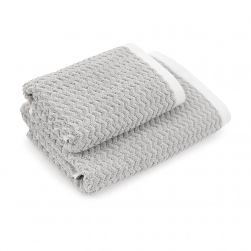 Prosop, LAHTI 2 ecru/gri deschis 70x140, Bumbac Organic, 550GSM Prosoape de baie