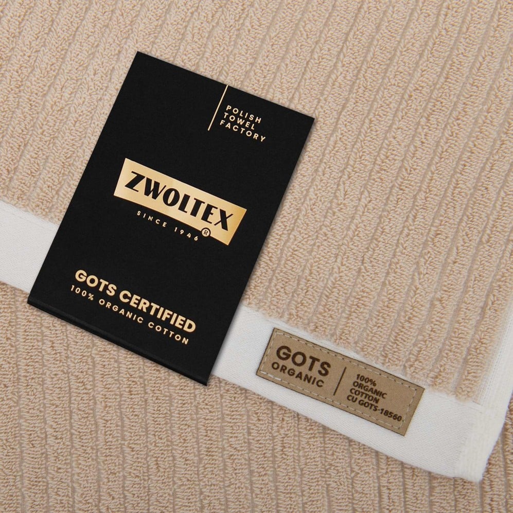 Prosop, MALMO 2 ecru/bej 70x140, Bumbac Organic, 550GSM Prosoape de baie