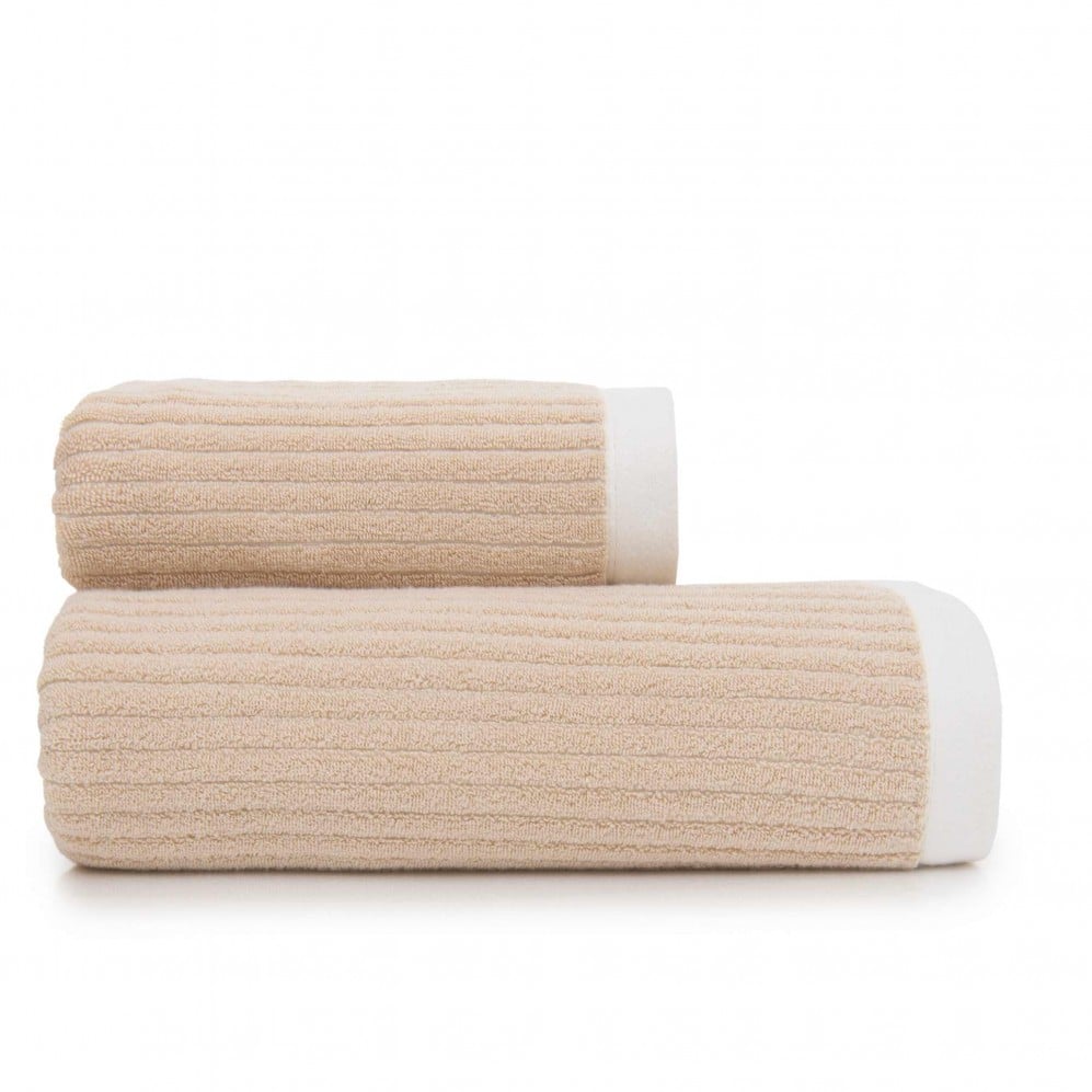 Prosop, MALMO 2 ecru/bej 70x140, Bumbac Organic, 550GSM 70x140 Prosoape de baie