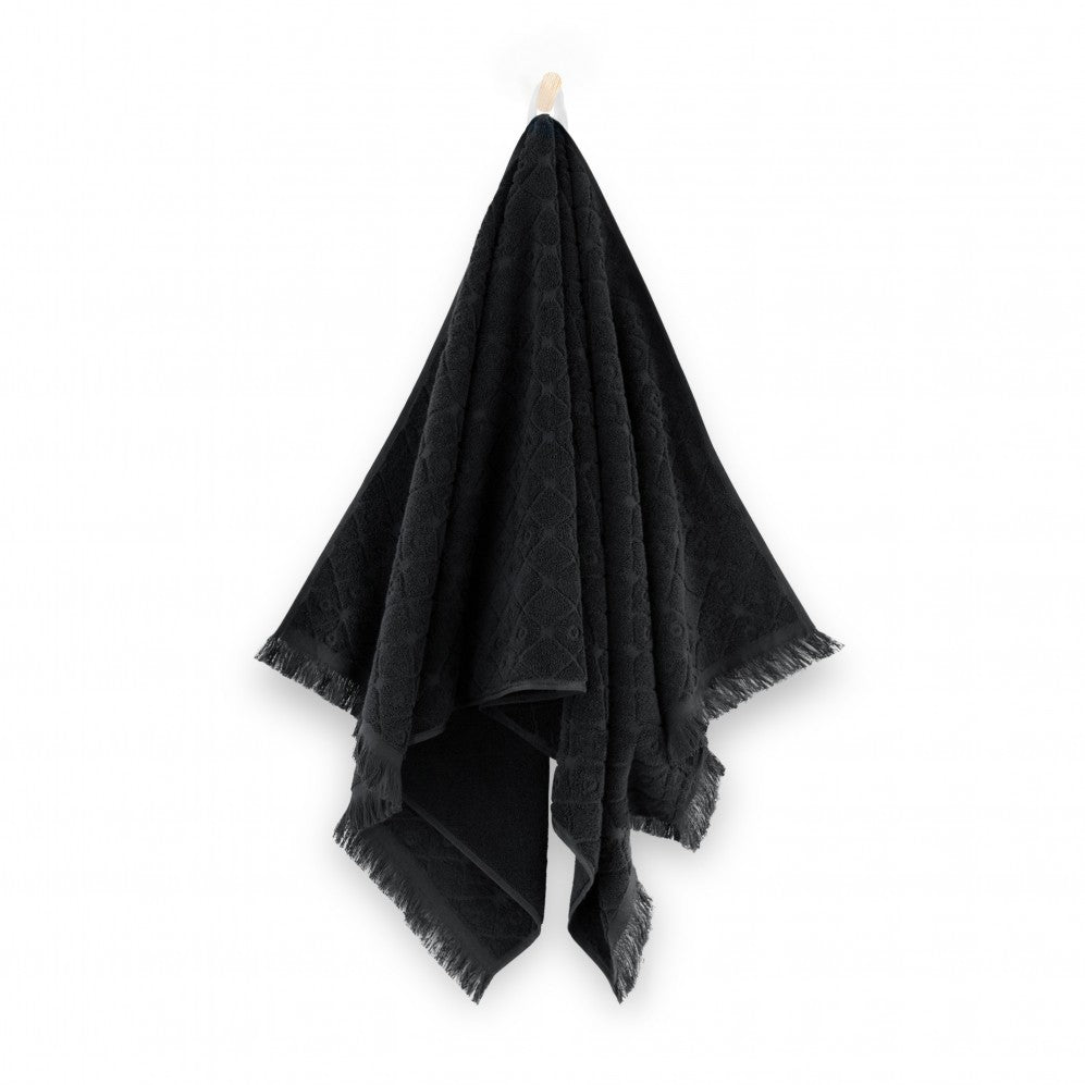 Prosop, Maura Negru 50x90, Bumbac Egiptean, 500g Prosoape de baie