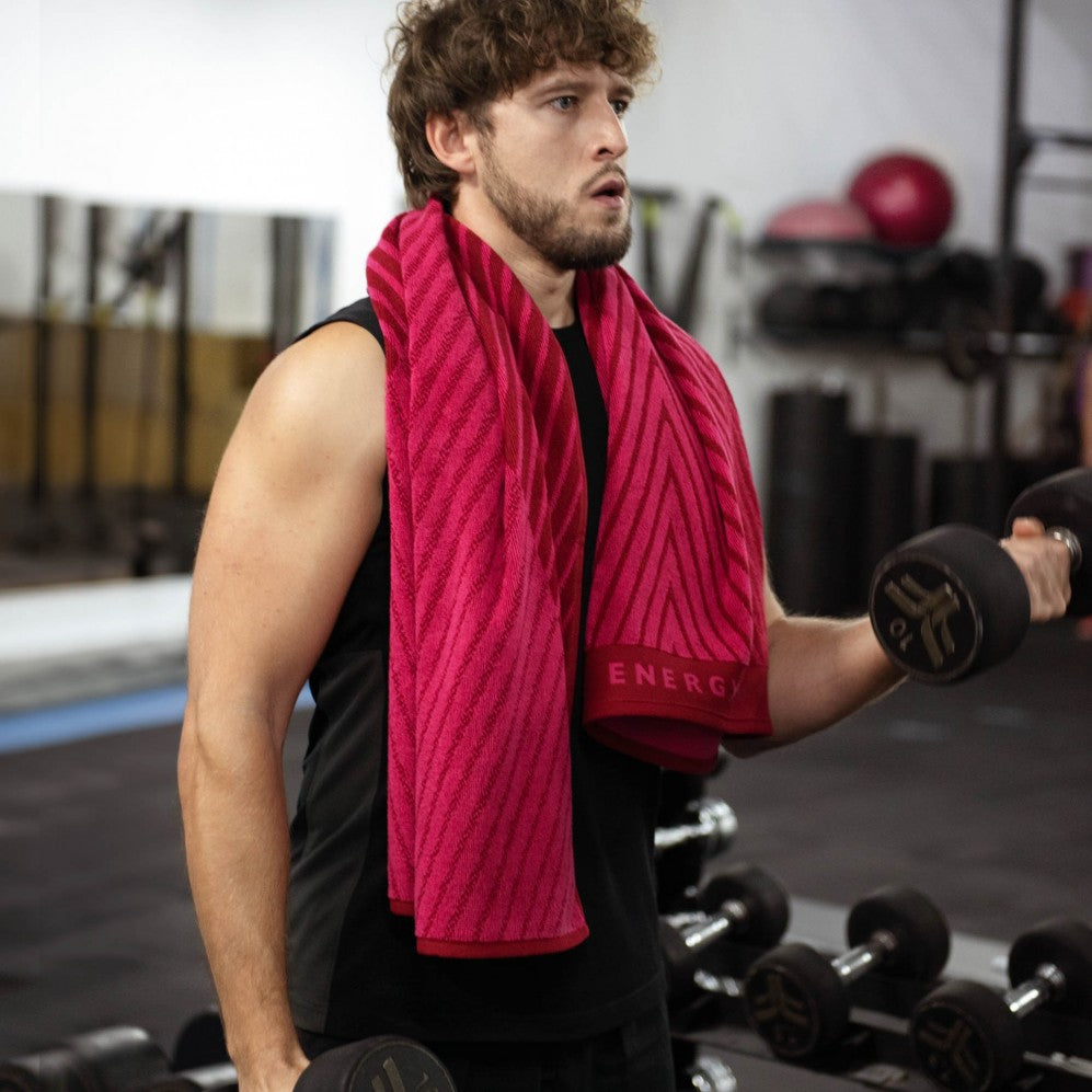 Prosop, Energy AB Fuchsia 70x140, Bumbac Egiptean, 430GSM 70x140 Prosoape pentru sală