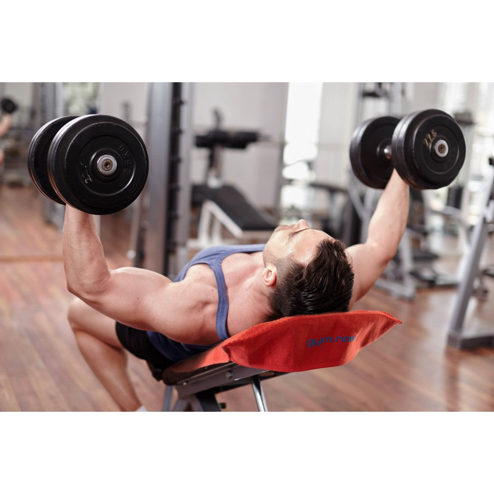 Prosop, Gym Now Roșu, Bumbac Egiptean, 300GSM 50x90 Prosoape pentru sală