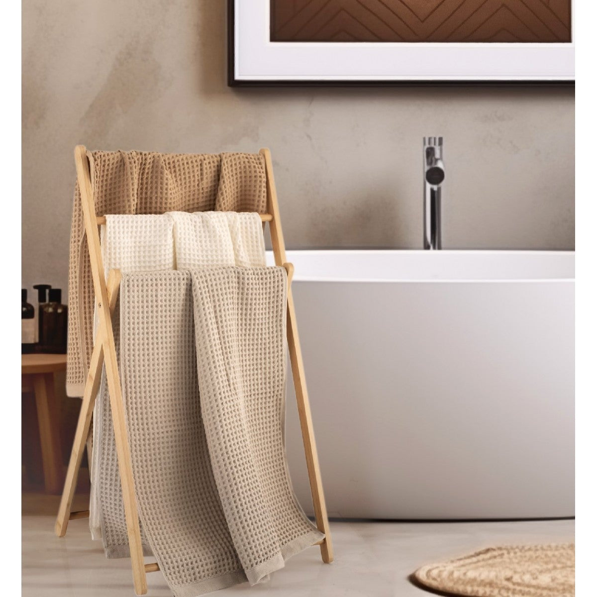 Prosop, Natural Crem 50x90, Bumbac Egiptean, 315GSM Prosoape de baie