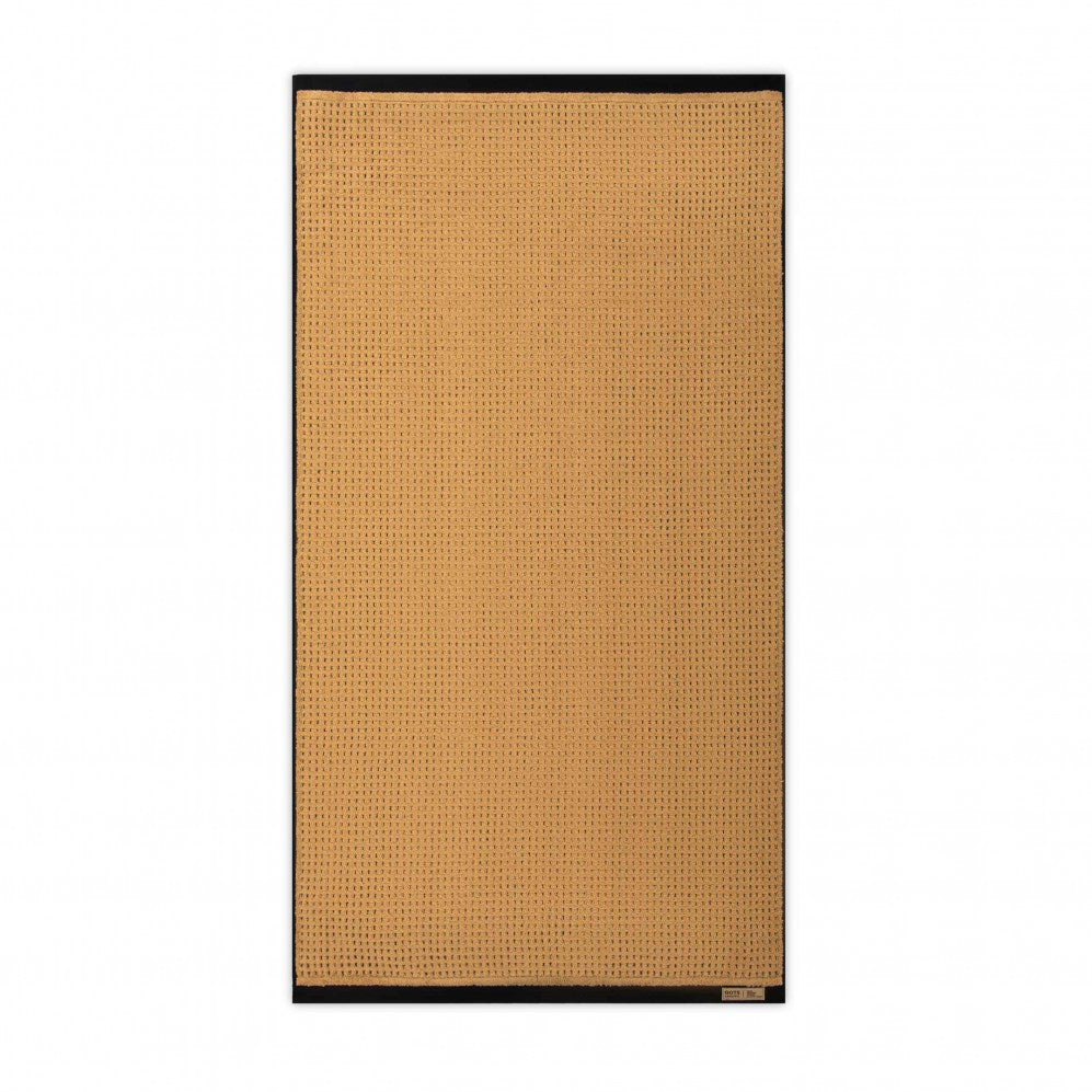 Prosop, OSLO 2 negru/bej 50x100, Bumbac Organic, 550GSM Prosoape de baie