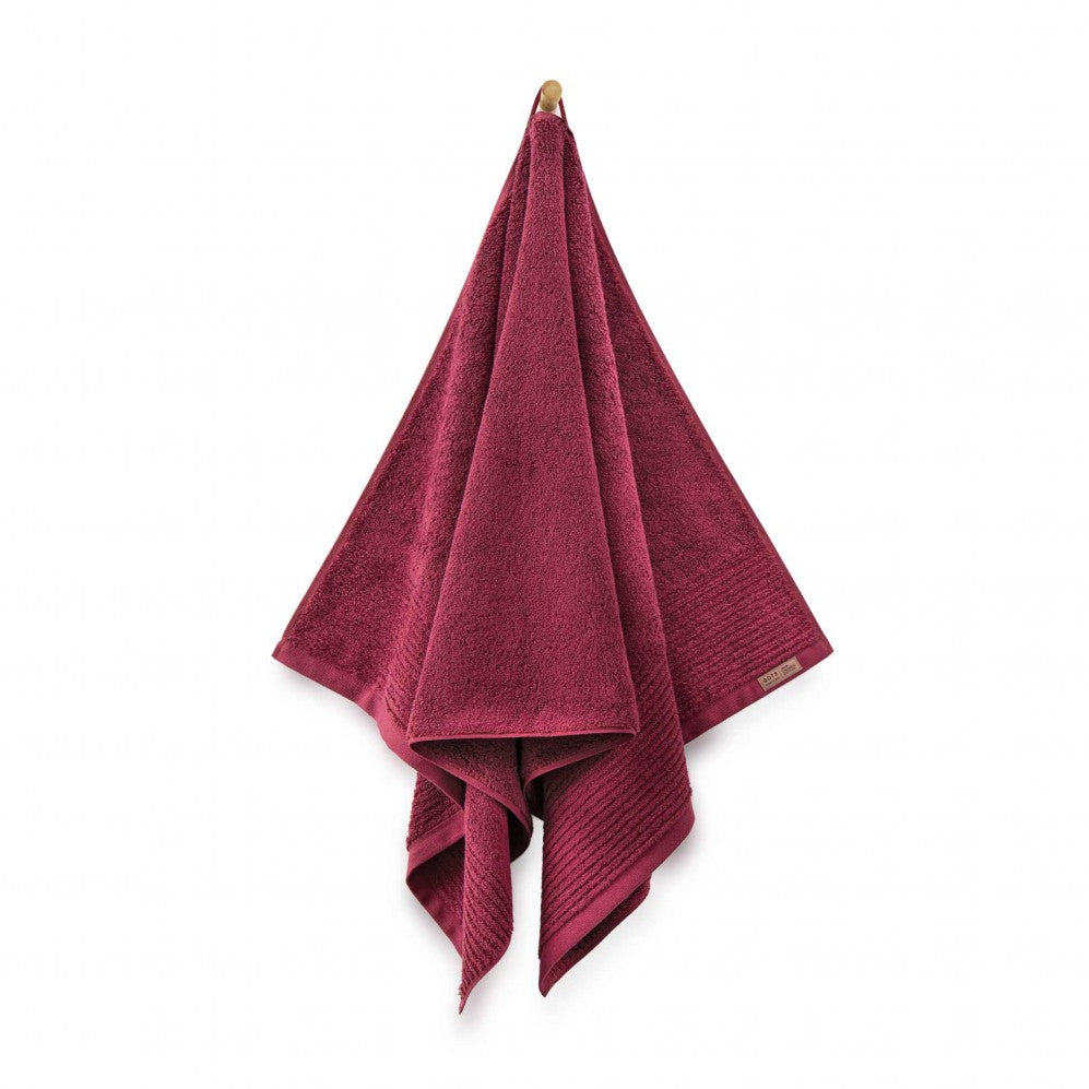 Prosop, Paris Bordo 50x100, Bumbac Organic, 650GSM Prosoape de baie
